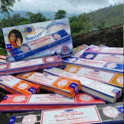 Satya Palo Santo Tütsü - 12 Paket, Otantik Nag Champa Kokusu