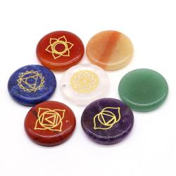 Coffret de cristaux de guérison des chakras : pierres Reiki pour la méditation et l’équilibre