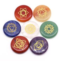 Coffret de cristaux de guérison des chakras : pierres Reiki pour la méditation et l’équilibre