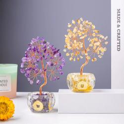 Ensemble de 7 cristaux pour les chakras : Améliorez votre chance et votre énergie grâce à la décoration Feng Shui