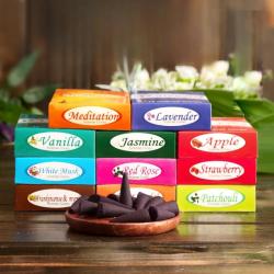 Coni di incenso SATYA Nag Champa: energia positiva, equilibrio zodiacale