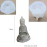 Moule de méditation Bouddha 3D - Artisanat en béton et moules en résine