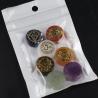Kit de guérison Reiki : 7 pendules et pierres pour les chakras