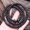 Collana Mala tibetana in ebano - Rosario Mantra con 108 perle per la meditazione