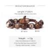 Armband mit tibetischen Buddha-Perlen | Schmuck für Seelenheilung und Wohlbefinden