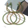 Braccialetti portafortuna buddisti tibetani | Braccialetti dell'amicizia fatti a mano con nodo di corda...