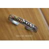 Tibetisches Om Mani Padme Hum Kupfer-Messing-Armband