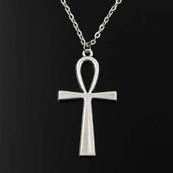 Ankh Pendant Necklace: Egyptian Symbol Jewelry for Women