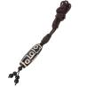 Tibetan Agate Dzi Bead Pendant Necklace - Blessing & Fortune