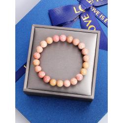 Bracelet en rhodochrosite : Bijou en cristal d'amour, d'équilibre et de guérison