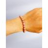 Bracelet en rhodochrosite : Bijou en cristal d'amour, d'équilibre et de guérison