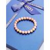 Bracelet en rhodochrosite : Bijou en cristal d'amour, d'équilibre et de guérison