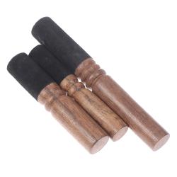 Campane tibetane fatte a mano e bacchette in pelle