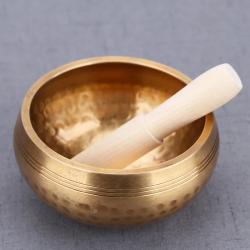 Handgefertigte tibetische Klangschalen | Klangschalen aus Messing aus Nepal für die Meditation ...