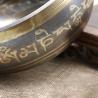Bol chantant tibétain artisanal et son maillet - Méditation et yoga