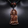 Tibet Buda Kemik Kolye | Şık Erkek Gerdanlık | Retro Takı