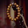 Bracciale con perline di riflusso in argento tibetano - Stile retrò e unico