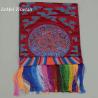Auspicious Silk Hada: Tibetan 5-Color Dragon & Bat Embroidery