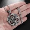 Collana con nodo celtico per uomo | Regalo di gioielli con amuleto runico