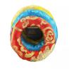 Coussin bol chantant tibétain fait main - Doux et coloré