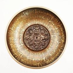 Singing Bowls Set - Handcrafted, Mantra Design, Yoga & Meditation
