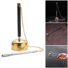 Pure Brass Yoga Meditation Bowl with Chime for Deep Focus
