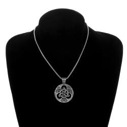 Collana con nodo celtico per uomo | Regalo di gioielli con amuleto runico