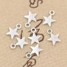 Ciondoli a forma di stella (100 pezzi) - Bronzo tibetano vintage per artigianato e gioielli