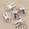 20pcs 3D Zombie Teeth Charms | Antique Bronze & Silver | DIY Jewelry