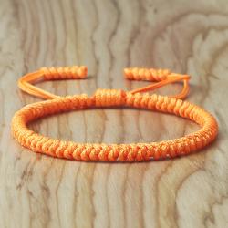 Tibetan Lucky Charm Bracelet - Handmade Knots for Fortune & Friendship