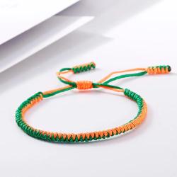 Tibetan Lucky Charm Bracelet - Handmade Knots for Fortune & Friendship