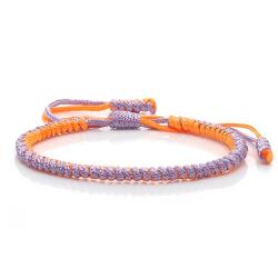 Tibetan Lucky Charm Bracelet - Handmade Knots for Fortune & Friendship