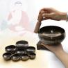 Tibetan Singing Bowls: Metal Meditation & Yoga Bowls Set