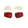 Resin Drop Earrings | Trendy Irregular Stone Dangle for Women