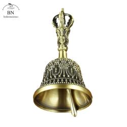 Handmade Tibetan Vajra Bell & Pestle Set for Meditation