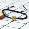 Tibetan Buddha Head Bracelets: Handmade, Rope & Elephant Pendant