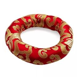 Handmade Singing Bowl Pillow | Tibetan Chakra Cushion & Mat