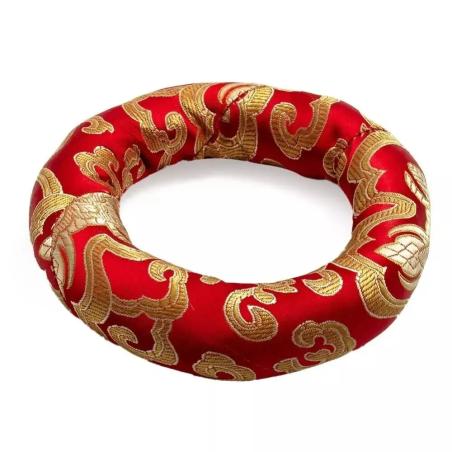Handmade Singing Bowl Pillow | Tibetan Chakra Cushion & Mat