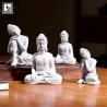 Statues miniatures de moines en pierre | Décoration et cadeaux bouddhistes zen