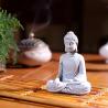 Statues miniatures de moines en pierre | Décoration et cadeaux bouddhistes zen