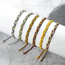 Bracelets bouddhistes tibétains faits main - Élégants et ajustables