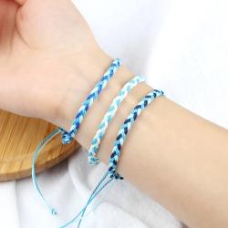 Bracelets bouddhistes tibétains faits main - Élégants et ajustables