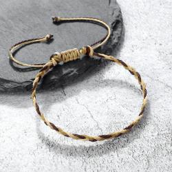 Bracelets bouddhistes tibétains faits main - Élégants et ajustables