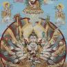 Embroidered Avalokiteshvara Thangka Tapestry - Tibetan Buddhist Decor