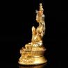 Figurines bouddhistes tibétaines dorées gravées - Cadeaux décoratifs et autels
