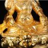 Figurines bouddhistes tibétaines dorées gravées - Cadeaux décoratifs et autels