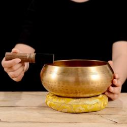 Tibetisches Klangschalen-Set – Meditations- und Entspannungsklänge