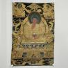 Amitabha Buddha Tangka Embroidery: Wall Decor, Tibetan Buddhist Art