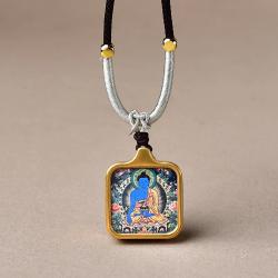 Tibet Budist Kolyeleri: Thangka Kolye Ucu, Zenginlik Tanrıçası ve Tara