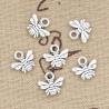 Breloques abeilles en bronze antique (100 pièces) pour la création de bijoux DIY